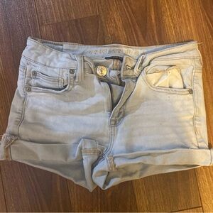 Light Wash High Waisted American Eagle Shorts